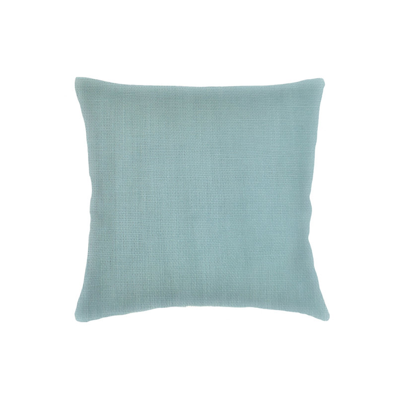 Linen Square Pillow Cover & Insert, Mist Blue, Square 26"