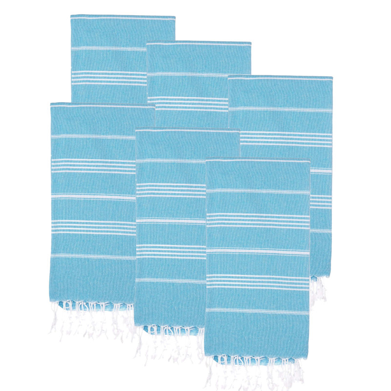 Alize 100% Cotton Beach Towel, Turquoise