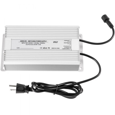 Brumisateur ultrasonique à brume à 12 têtes avec alimentation imperméable Humidificateur ultrasonique à brumisateur en acier inoxydable Mister Fogger 7kg / h