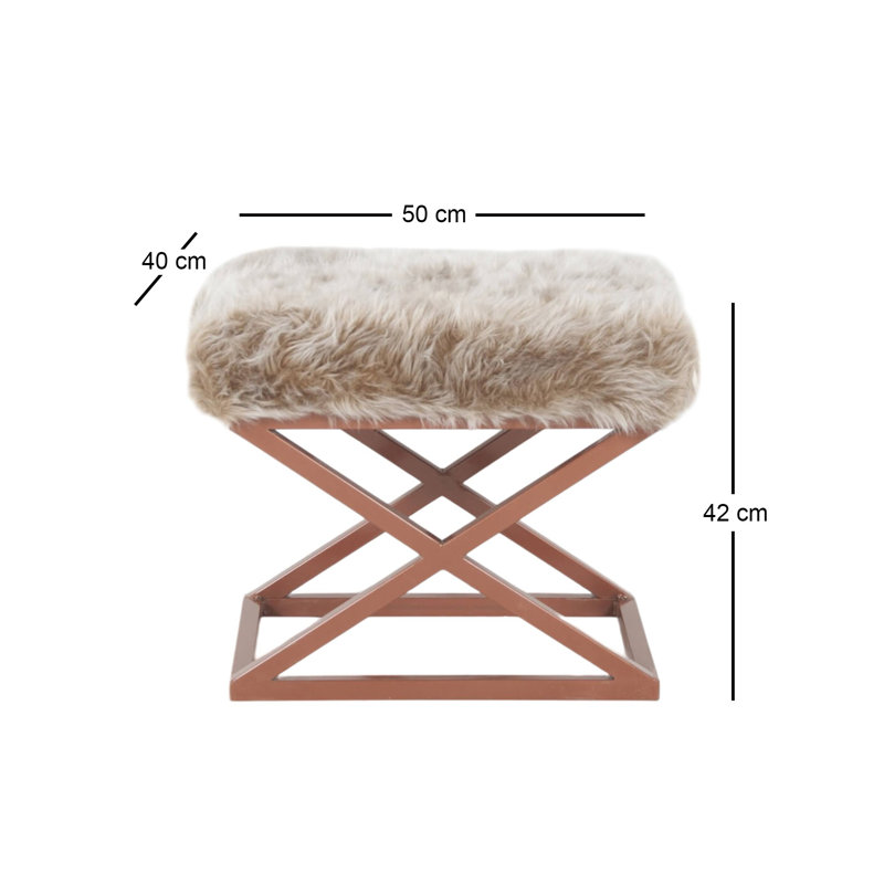 Pouf, Brun