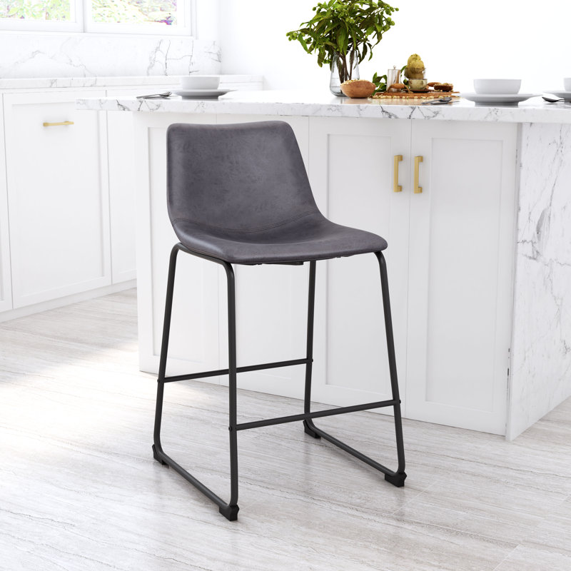 Smart Stool, Counter Stool (23.2” Seat Height), Charcoal