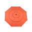 Parasol automatique orange à 3 niveaux de 10 pieds orange pour la piscine, la cour de jardin et la terrasse de la piscine-677034047