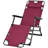 Outsunny Folding Chaise Lounge Chair For Outside, 2-In-1 Tanning Chair With Pillow & Pocket, Adjustable Pool Chair For Beach, Patio, Lawn, Deck-263080172