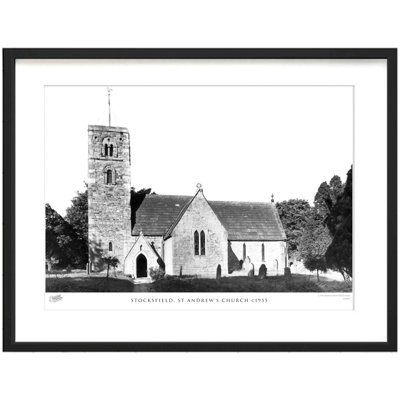 Stocksfield, St Andrew's Church C1955 - Single Picture Frame Print