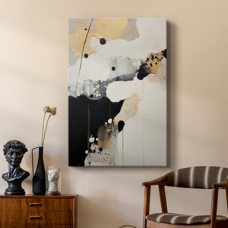 ABSTRACT Series CDXCIX - Gallery Cavas, H 27 po x l 18 po