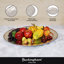 Buckingham Mirror Polish Oval Serving Tray Heavy Gauge Plate Stainless Steel -116826157