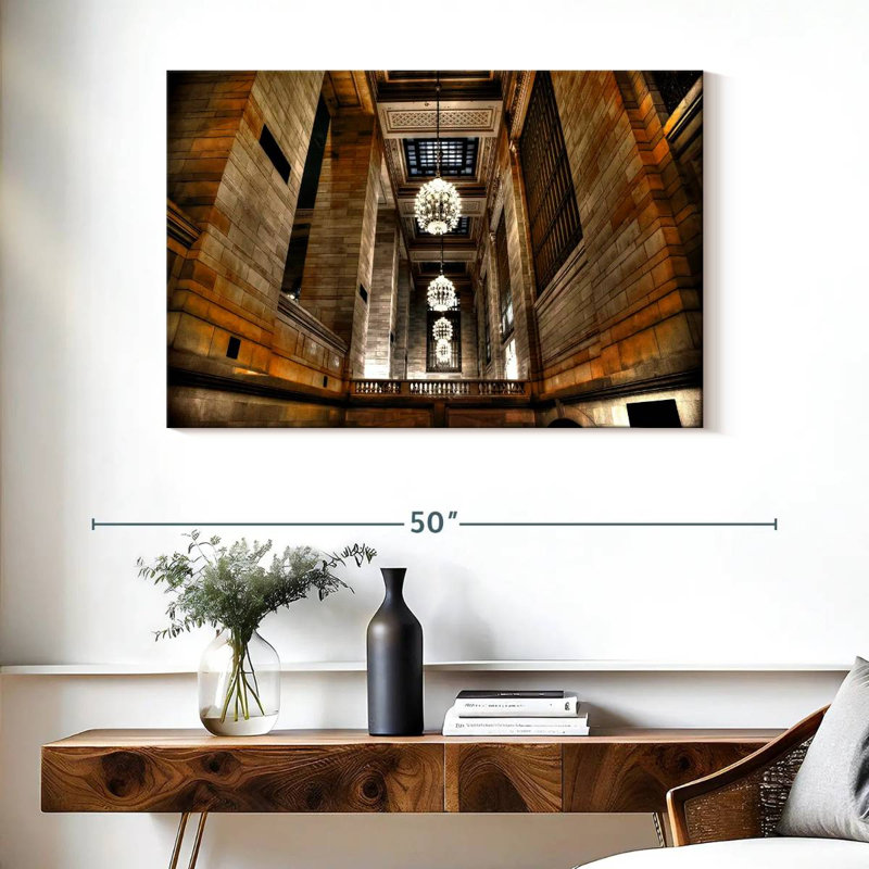 Rorry Grand Central Terminal Interior, 26" H x 39" W