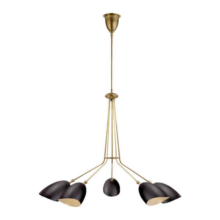 ALAN MIZRAHI LIGHTING Light Unique Modern Linear Chandelier | Wayfair