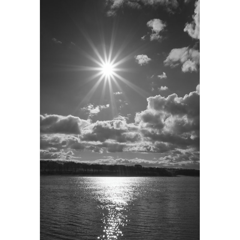 Sun Burst - Wrapped Canvas Rectangle Print, 46cm H x 30cm W x 3.8cm D