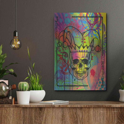 «Jokers Wild» par Dean Russo, art mural en métal