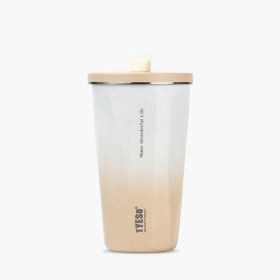 TYESO FLAIR Tumbler with Retractable Straw & Lid, 20 OZ