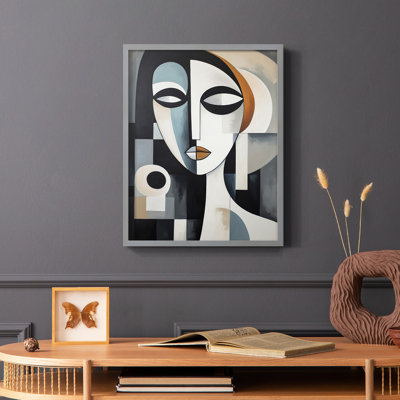 WOMEN Series LXI - reproduction encadrée de qualité supérieure - prête à être accrochée - aucun clou requis