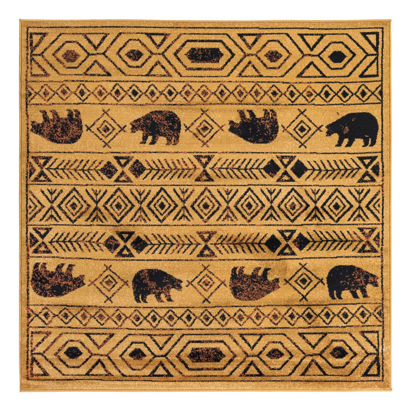 Pioneer Indoor Rug, Square 5'3"