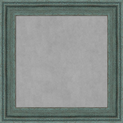 Tableau magnétique encadré gris sarcelle recyclé