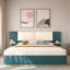 Lit plateforme tapissier avec tablettes-150216829-150216828