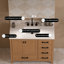 Ensemble de meuble-lavabo simple 42 po avec plateau en pierre reconstituée sans miroir 42 po-2027100920-2027100922