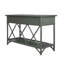 Console crayon en rotin de 54 po de largeur-112964325