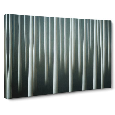 An Elegant Summer Forest - Wrapped Canvas
