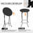 Patio Black Plastic Folding Table