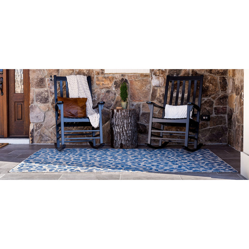 Outdoor Joyous Area Rug Shore Color, Runner 2' x 6'