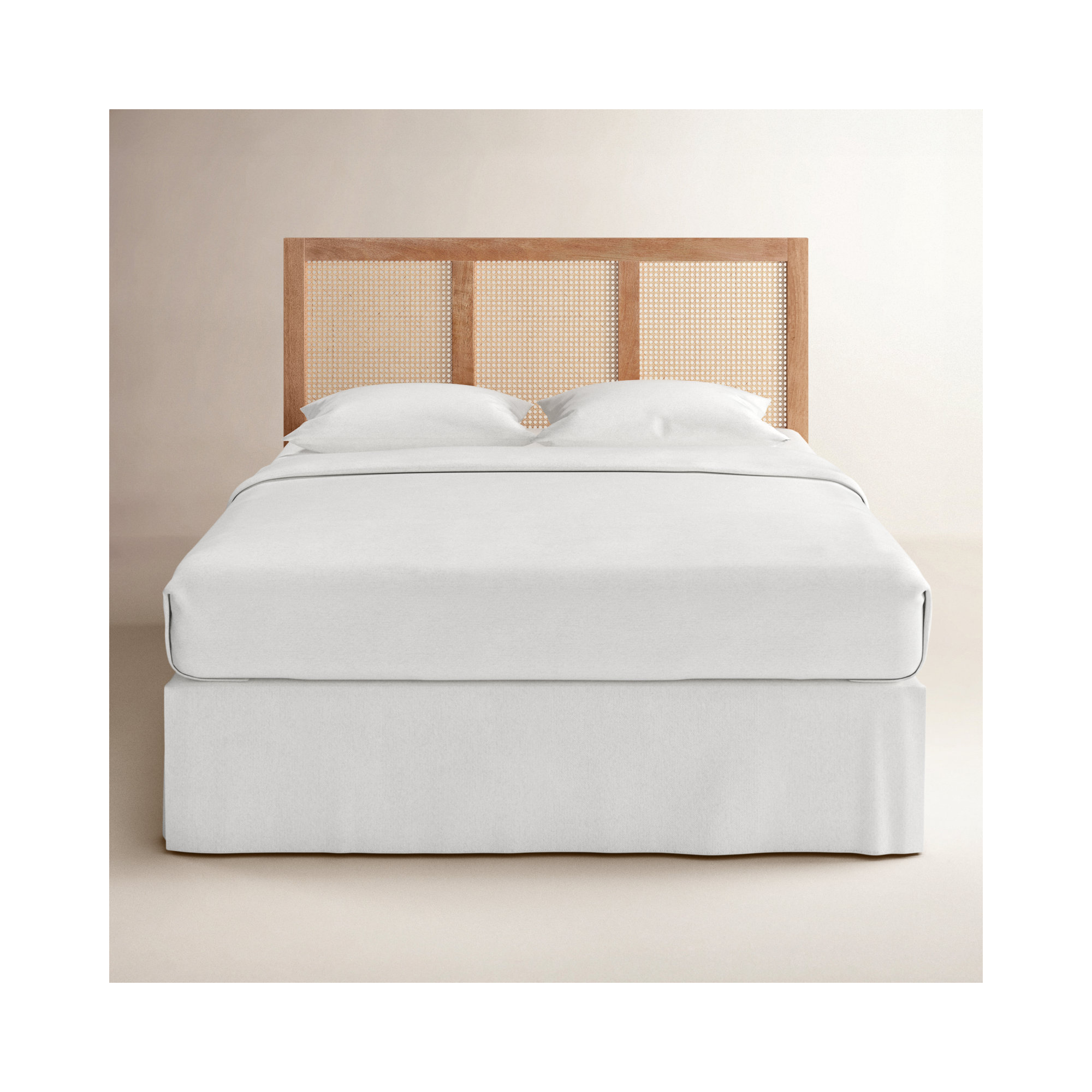 Tahoe Solid Wood Headboard, Natural, Queen