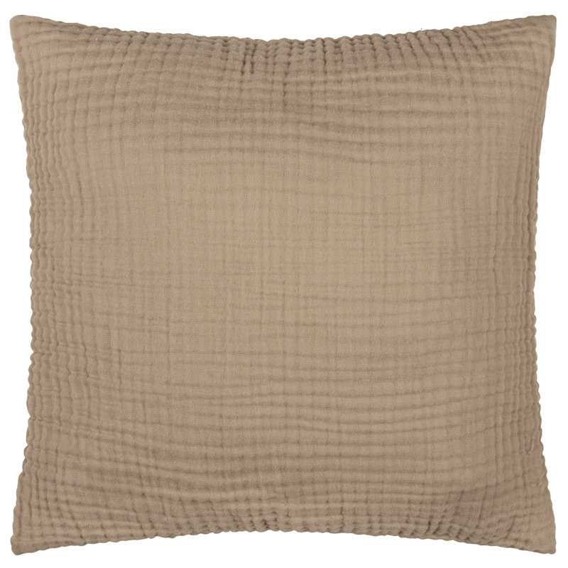 Lark Square Cushion, Brown, Pillow Cover Only - No Insert