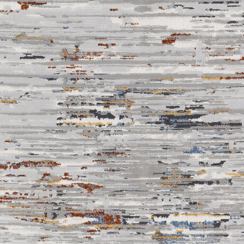 Abstract Indoor Rug, Rectangle 8'10" x 12'