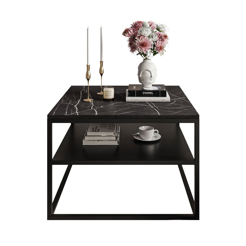 Allerus Frame Coffee Table with Storage