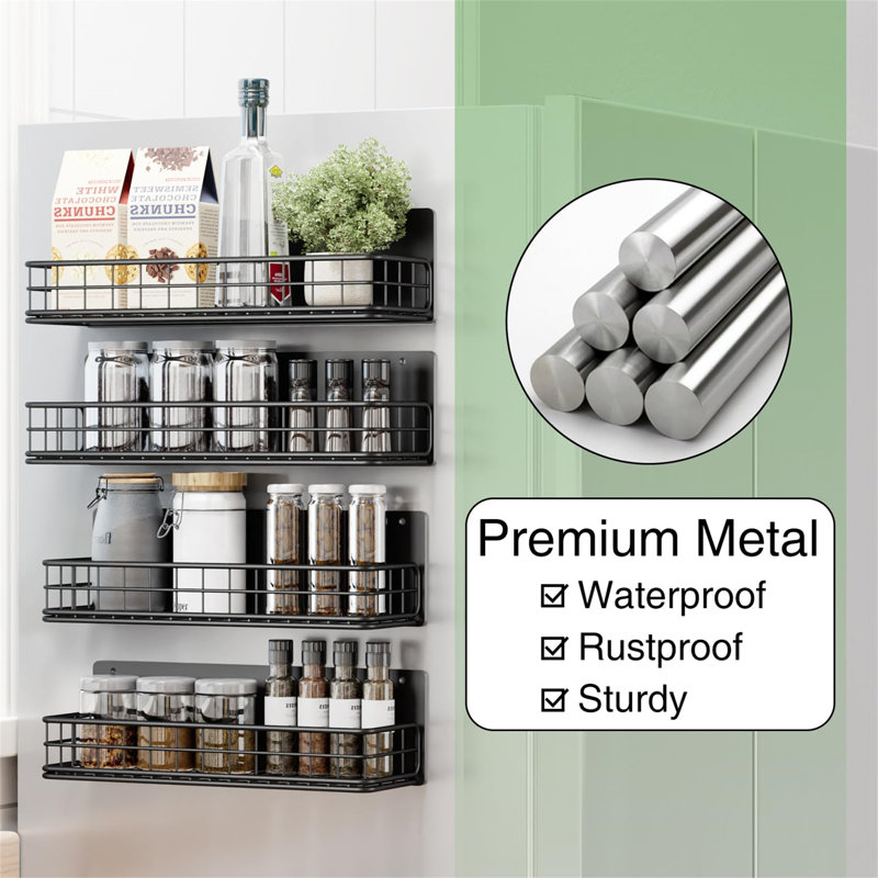 Wall Mounted Required Spice Rack