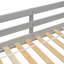 Lit mezzanine avec garde-corps