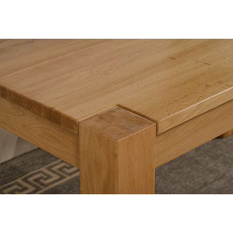 Anathea Oak Solid Wood Dining Table