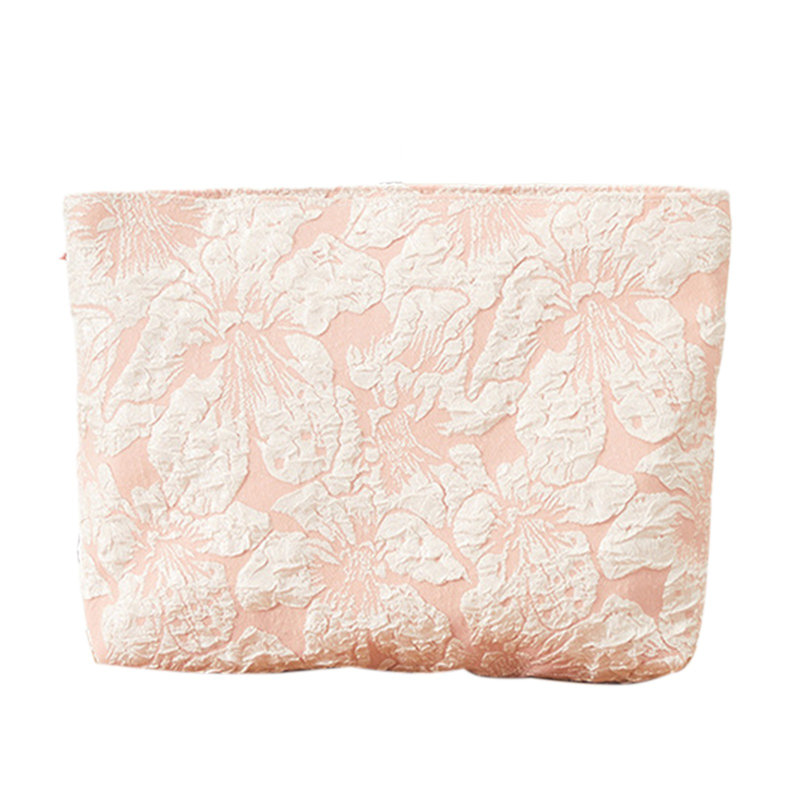  Travel Toiletry Bag, Lightweight Water-resistant Makeup Cosmetic Bag Travel Organizer for Toiletries Accessories, Pink, Pink