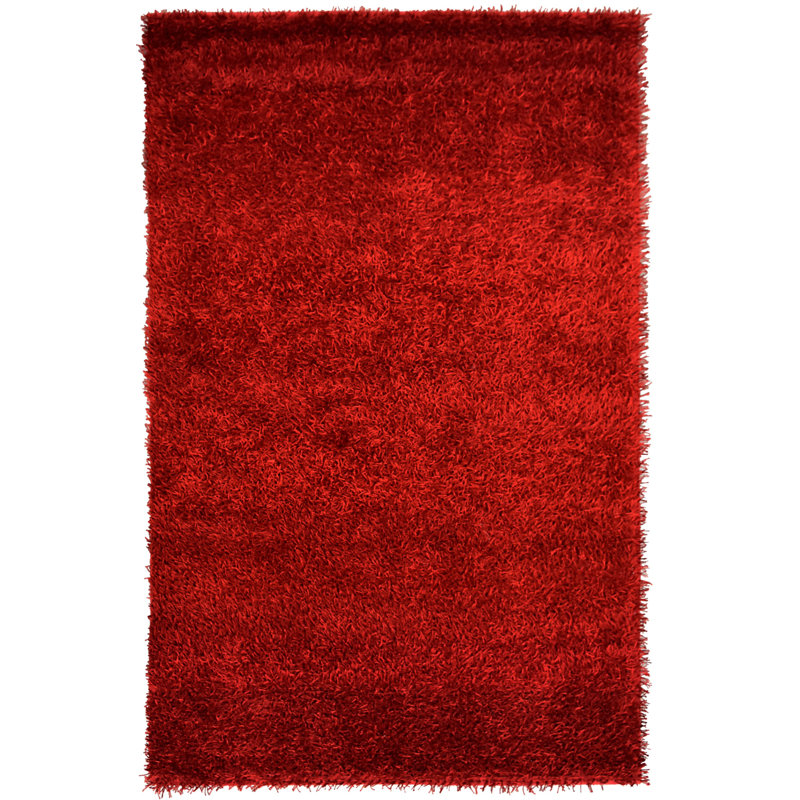 Marmala Striped Hand Woven Shag Area Rug, Rectangle 140cm x 200cm