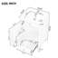 Meuble-lavabo avec lavabo 20 po