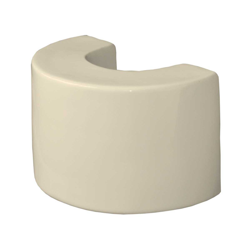 Bathroom Pedestal Sink Extender Booster Bone Ceramic