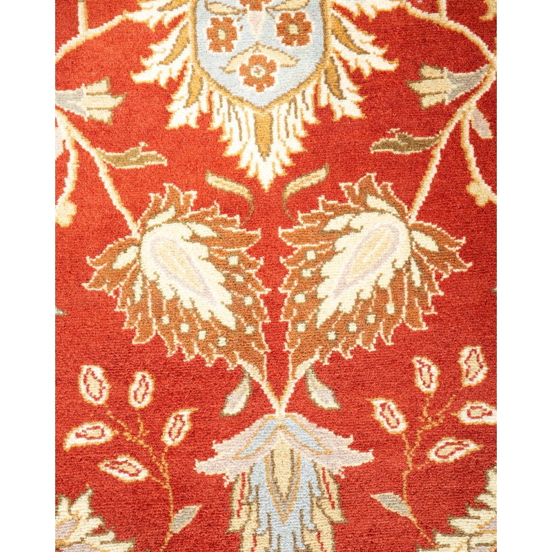 Classic One-of-a-Kind 4'2" X 6'5" Hand Knotted Area Rug