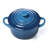 Le Creuset Stoneware Set of 4 - 8 oz. Mini Round with Lids and Cookbook-10538312