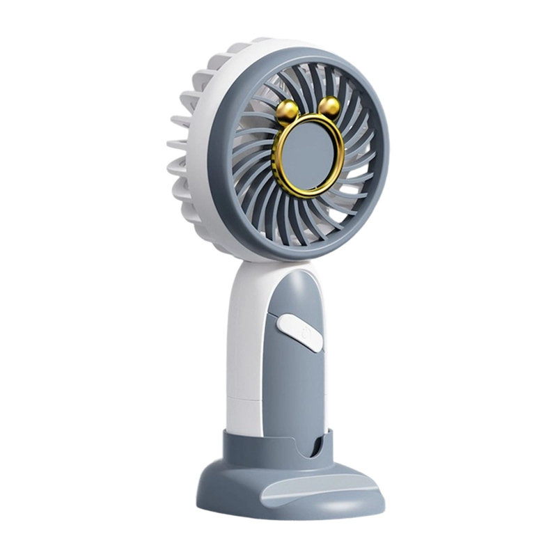 Le ventilateur portatif avec fonction USB rechargeable de Kondieu est parfait pour une utilisation estivale par les étudiants