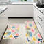 Aquarelle, tapis de cuisine antidérapants 2 pièces
