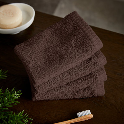 Quick Dry Cotton Face Cloth 4 Pack