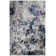 Tapis gris / bleu Aeryanna