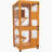 Versatile Cat House With Elevated Resting Area And Mobility Feature