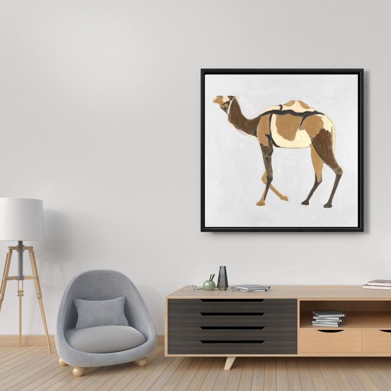 "Retro Dromadaire" sur toile