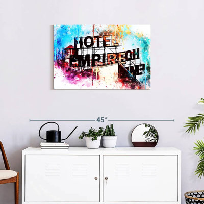 NYC Watercolor - Hotel Empire