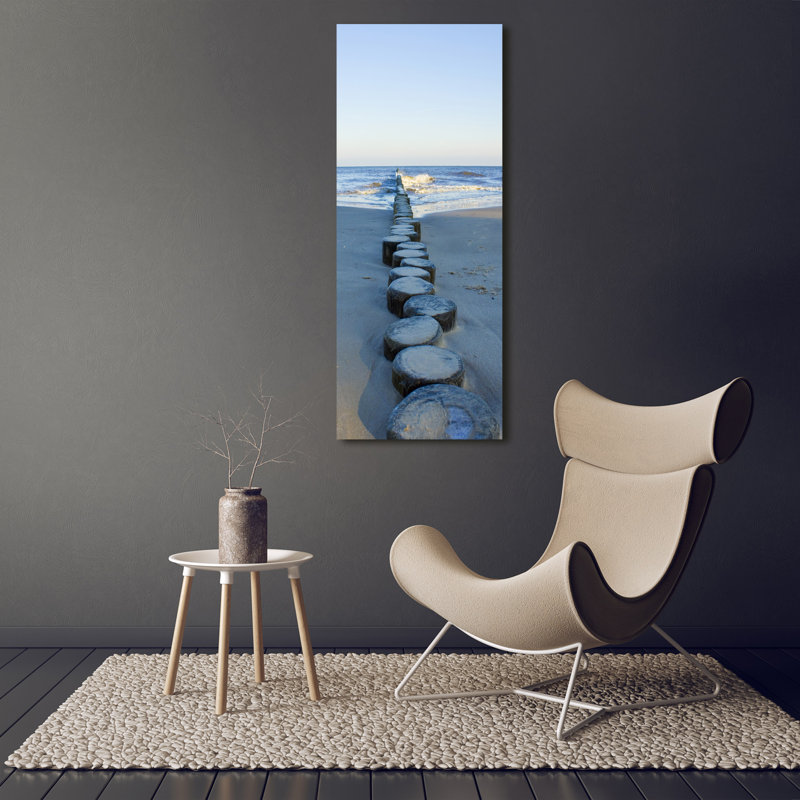 Breakwater - Wrapped Canvas Print