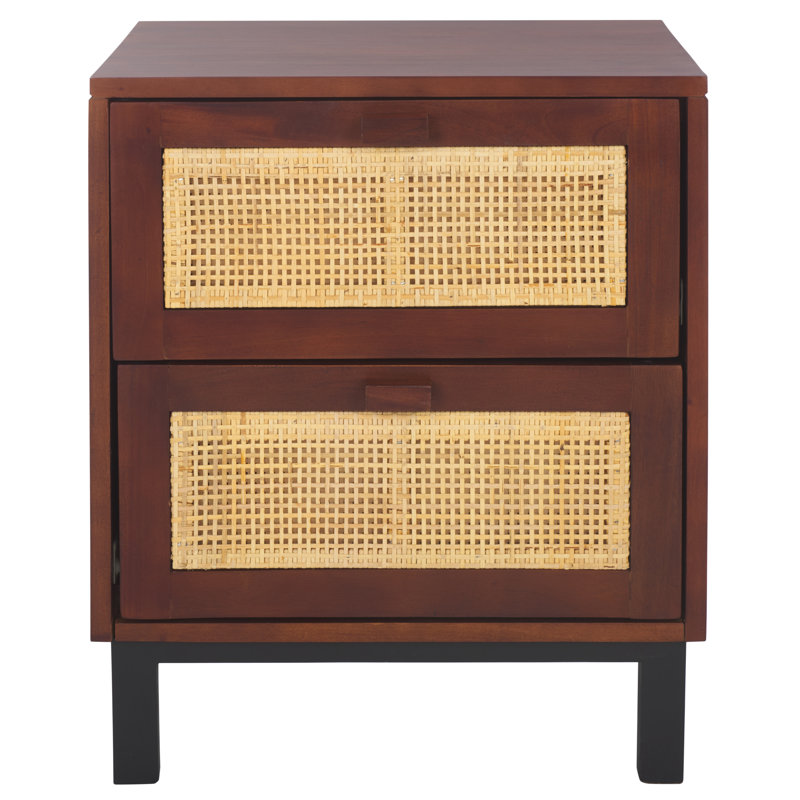 Linaris 18'' W Nightstand, Dark Natural