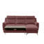 Izola 3 Seater Velvet Sofa Bed-1177284085-1177284095