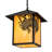 Rustic Lodge Outdoor Hanging Lantern