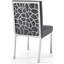 Chaise d'appoint rembourrée en velours Sansa-24010587-24010590