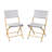 Folding French Chairs in PE Rattan with Metal Frames for Indoor and Outdoor Use-107823678